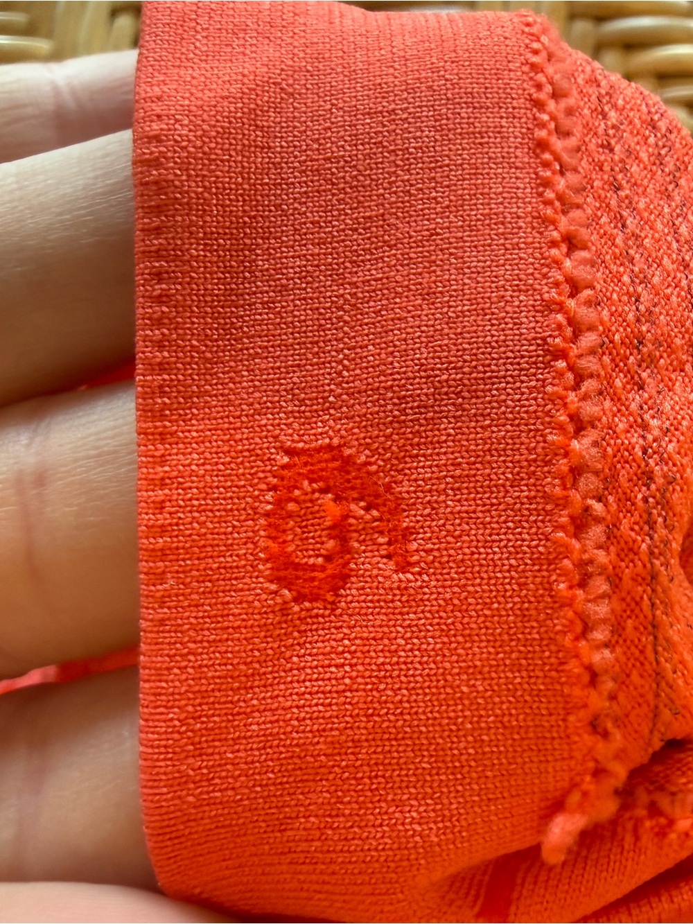 lululemon athletica Long-Sleeve Performance Tee in Coral - Picture 5 of 5